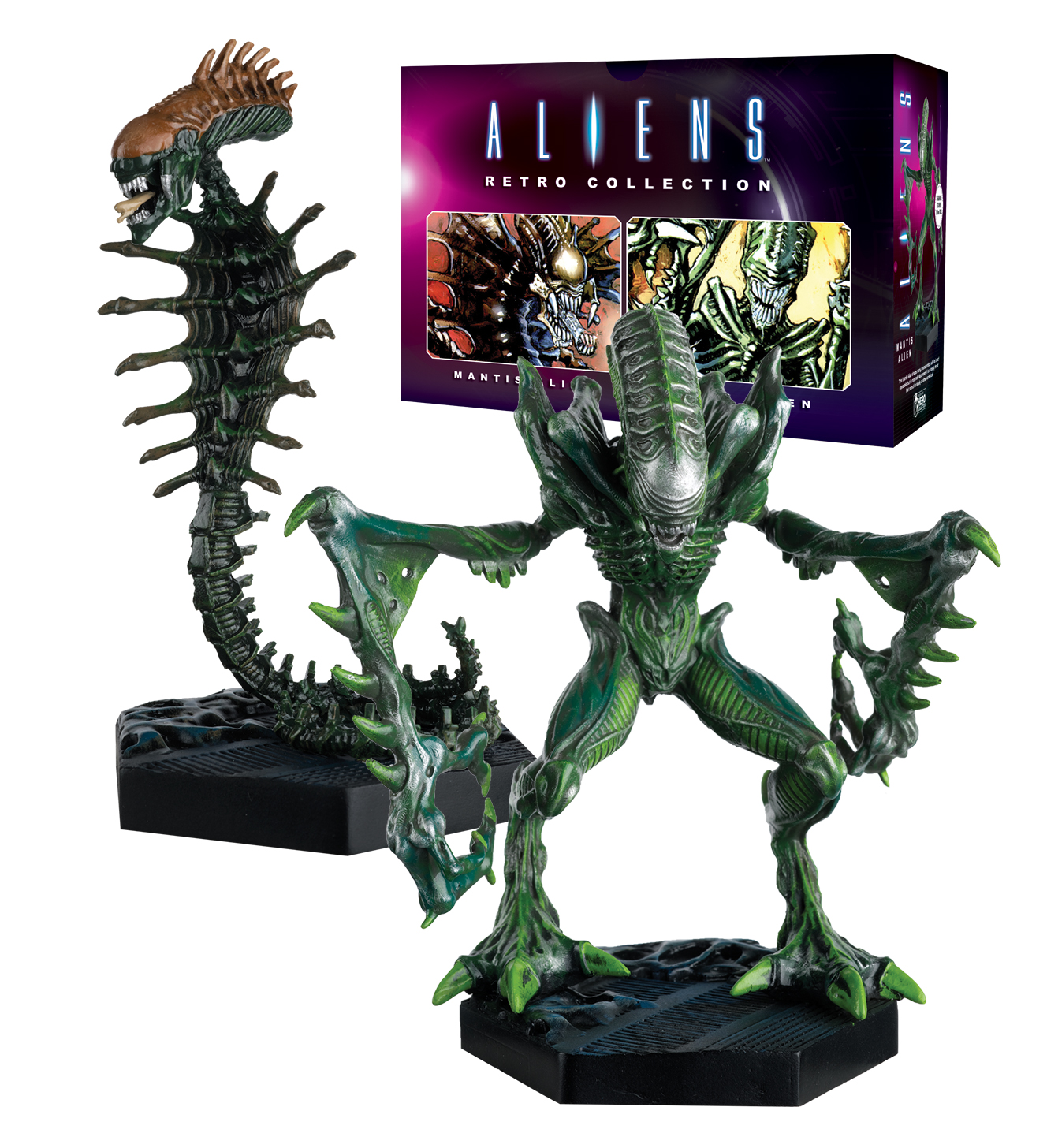 4. HC NYCC Alien_Predator_Collection Retro 2Pack Snake and Mantis